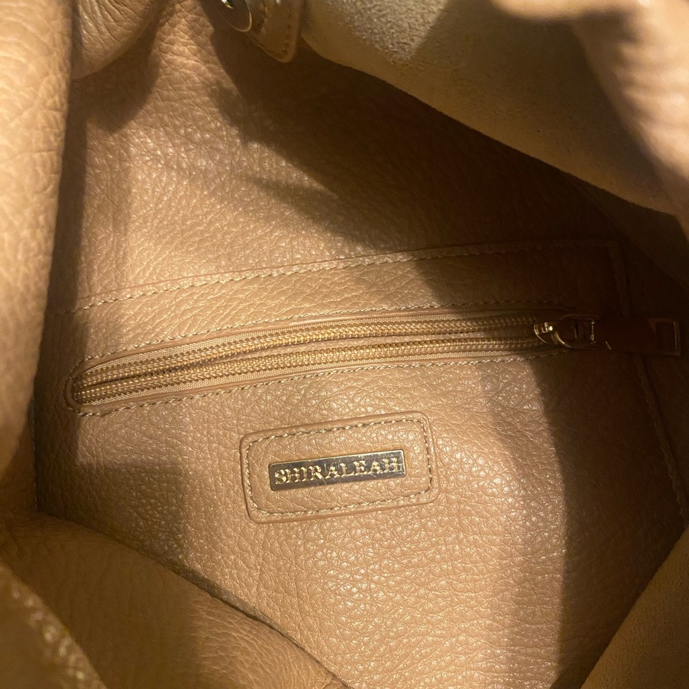 Shiraleah Tan Vegan Leather Bag - Picture 2 of 5